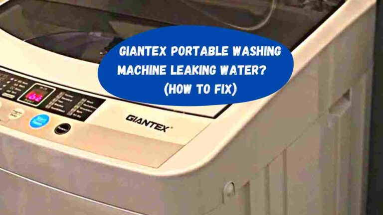 Giantex Portable Washing Machine Leaking Water How To Fix