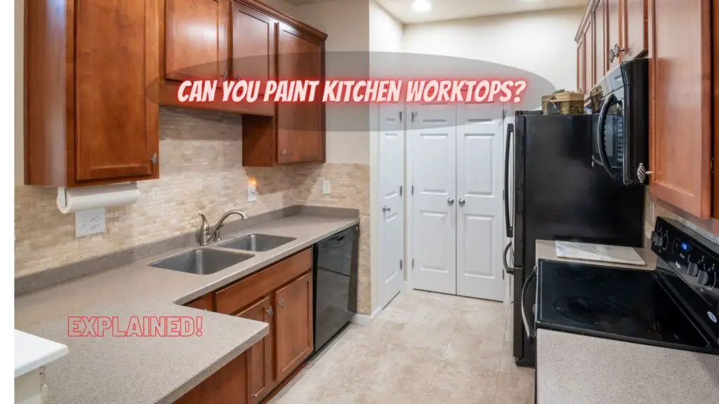 Can you paint kitchen worktops?