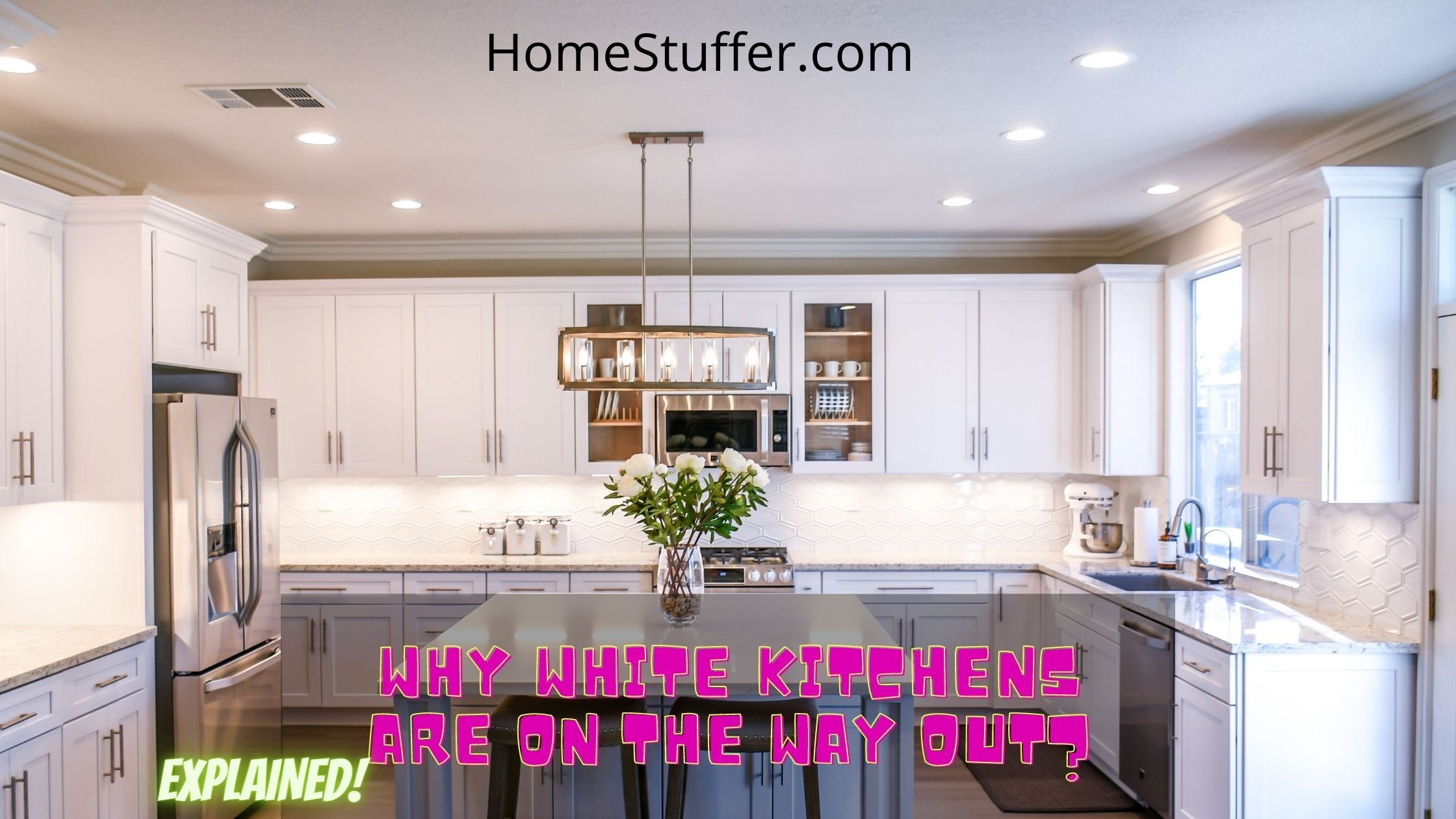 Why White Kitchens Are On The Way Out? (Explained)