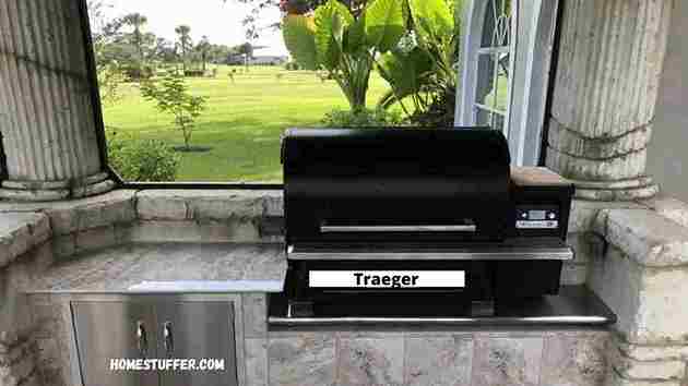 Can You Put A Traeger In An Outdoor Kitchen