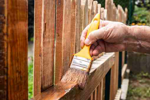 Can You Stain A Fence After It Rains