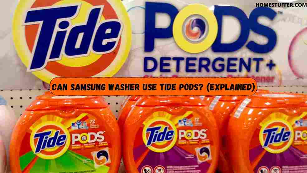 Can Samsung Washer Use Tide Pods?
