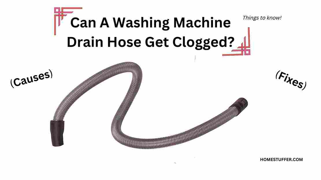 washing machine drain hose clogged