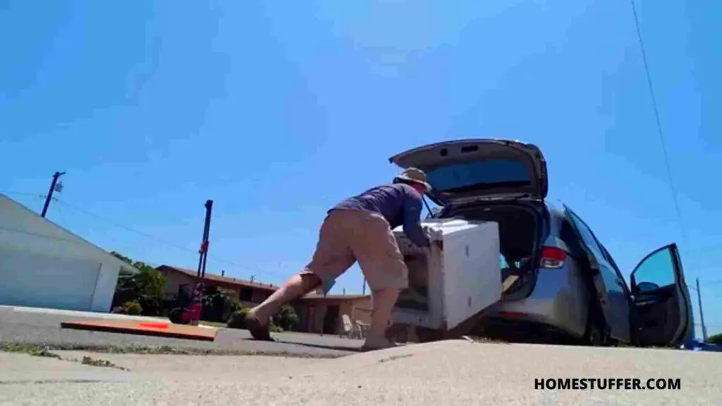 Can You Transport A Washing Machine In A Car?