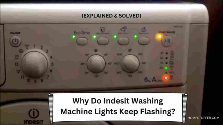 Why Do Indesit Washing Machine All Lights Flashing Home Stuffer