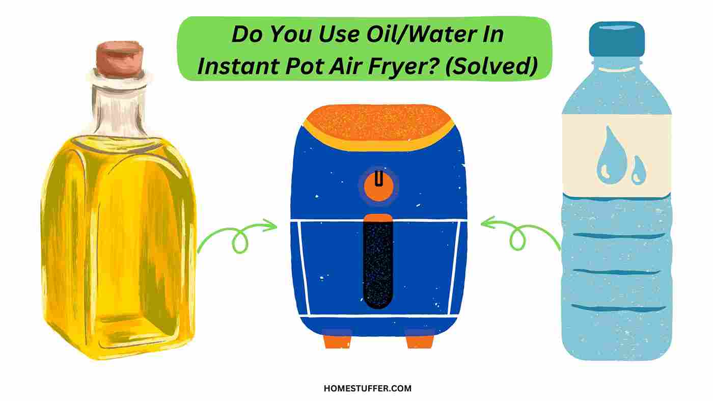 Do You Use Oil/Water In Instant Pot Air Fryer? (Solved)