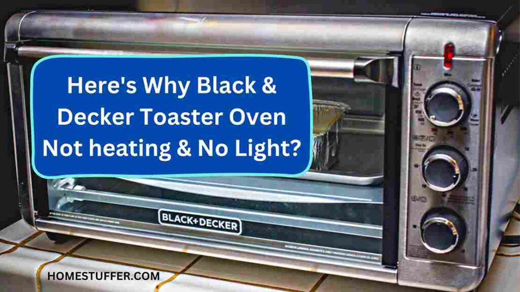 Black & Decker Toaster Oven Not heating & No Light?