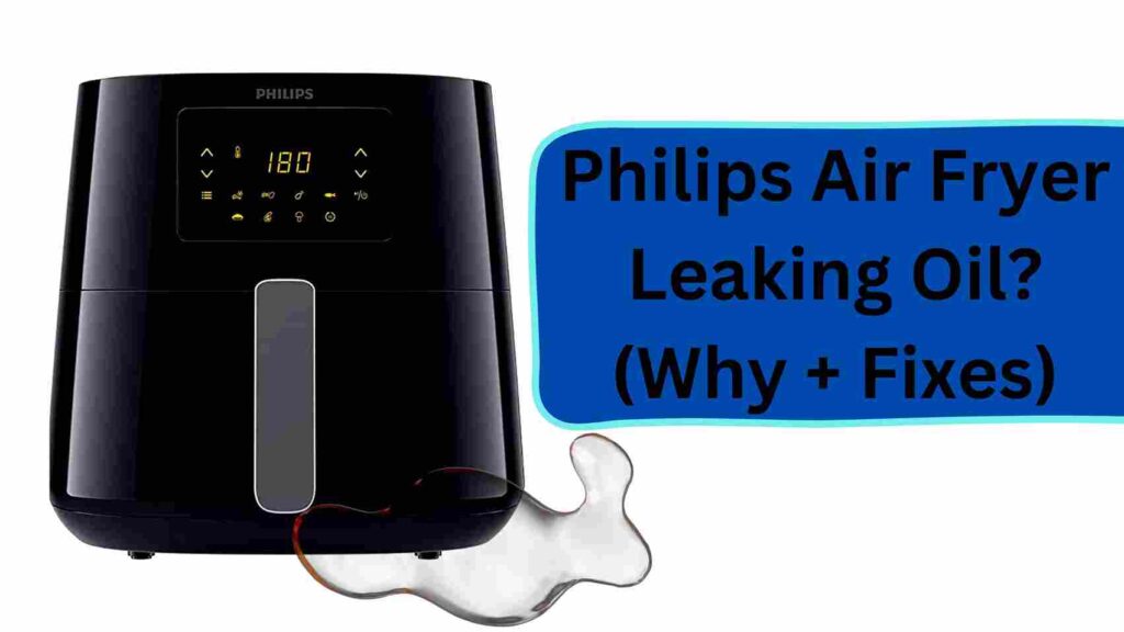 Philips Air Fryer Leaking Oil? (Why + Fixes)