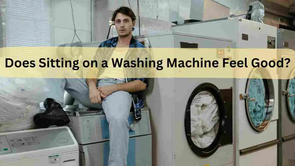 Does Sitting on a Washing Machine Feel Good?